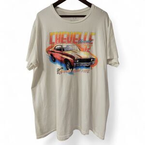 General Motors Chevrolet Chevelle T-Shirt Men's Chevy XL Motor Head Skater Tee